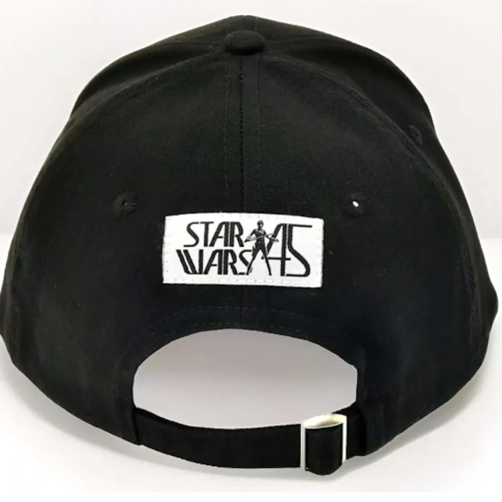 Disney STAR WARS 45 Vintage Action Figures Black Baseball Hat ADULT One Size - Picture 4 of 5